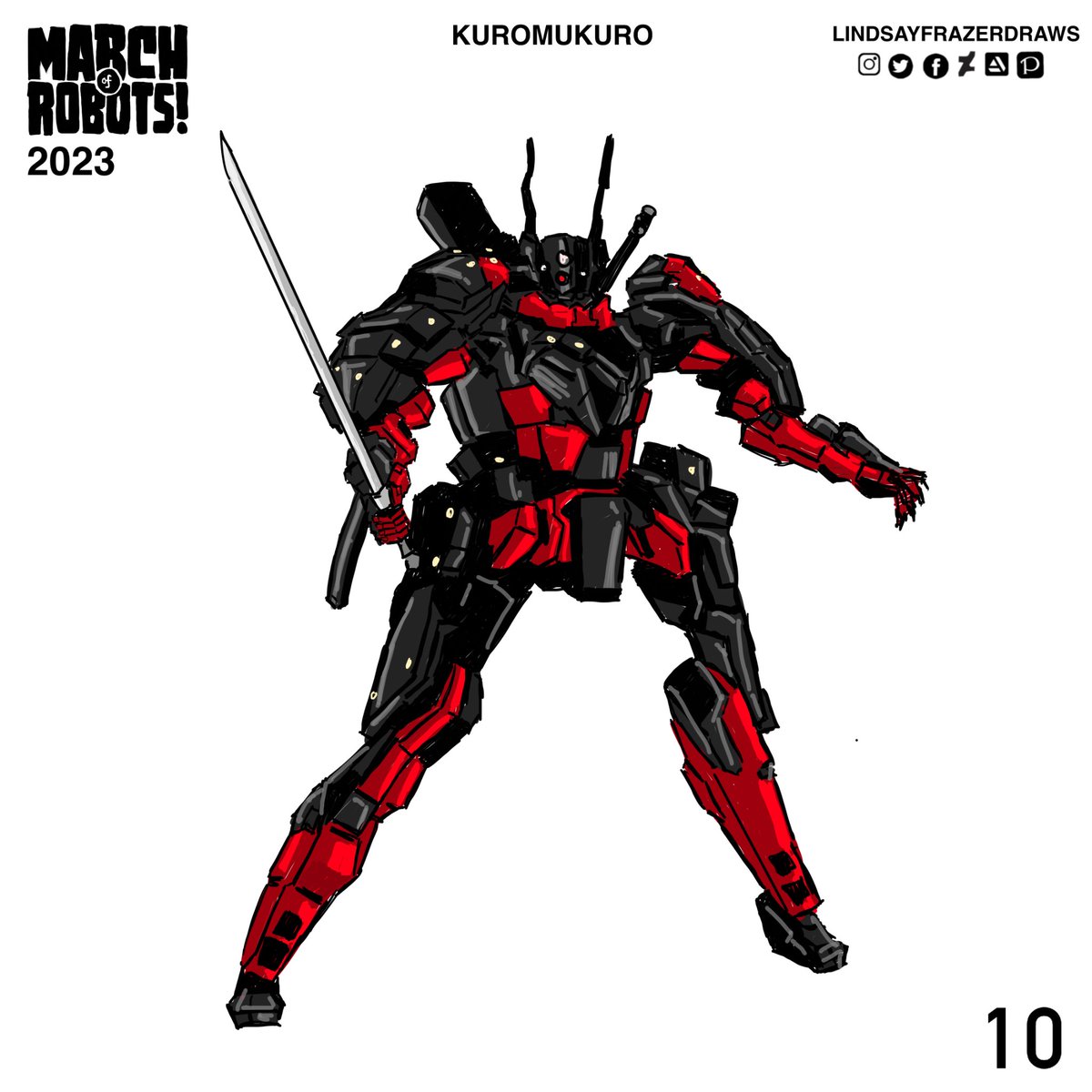 LindsayFrazer5's tweet photo. March of robots 2023
#marchofrobots #marchofrobots2023 #robot #ronots #mecha #animeart #drawing #drawings #art #artwork #scifiart #scifiartwork #characterillustration #digitalart #digitaldrawing https://t.co/cyFQ6P0ZRG