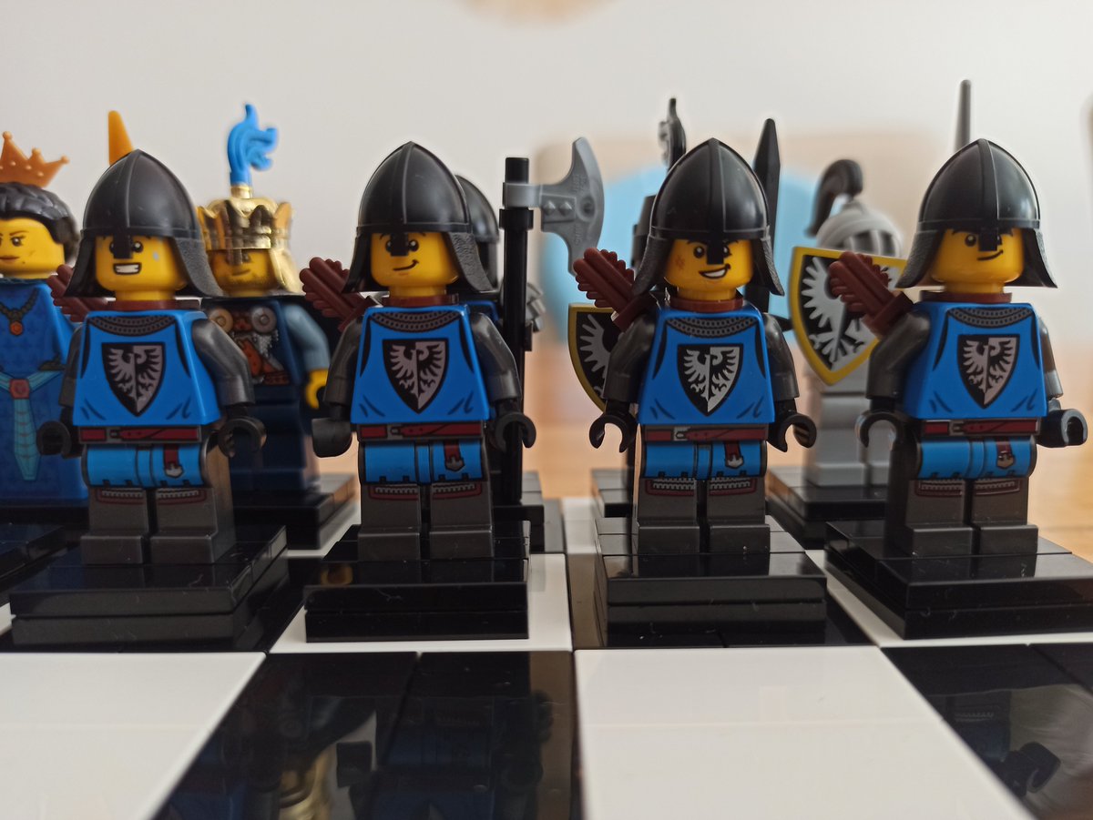 stefx17's tweet photo. Black Falcons are ready, waiting for Lion's Knights!!!

#LEGO #legocastle #legoideas #afol #legomedieval #chess #legominifigures

Vote here: https://t.co/NtHRvND6AM
Thank you for your help 🙂 https://t.co/OT0Oj48ndF