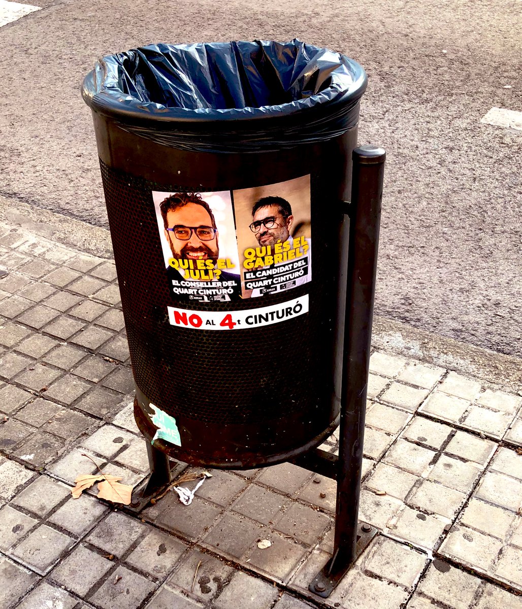 Evo 3.0 (@evo3punt0) on Twitter photo Molt fan de la nova cartelleria de sabadell.
<a href="/GabrielFerDiaz/">Gabriel Fernàndez i Díaz</a> com t’has de veure, tu tant guapo i enganxat a una paperera.
Gabriel el candidat de 4rt cinturó.
En Julià es el trepa del 4rt cinturó. Molt fan de la nova cartelleria de sabadell.
<a href="/GabrielFerDiaz/">Gabriel Fernàndez i Díaz</a> com t’has de veure, tu tant guapo i enganxat a una paperera.
Gabriel el candidat de 4rt cinturó.
En Julià es el trepa del 4rt cinturó.