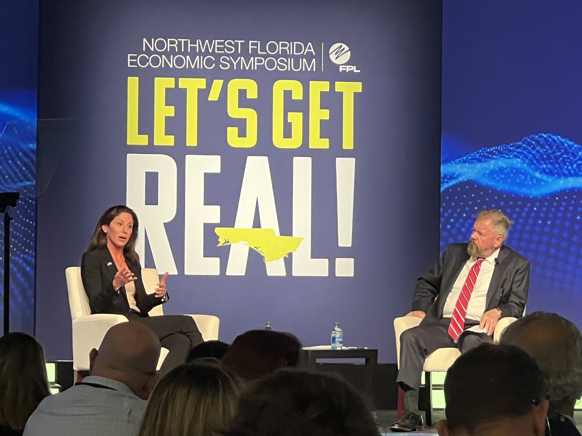 “You are owning what you’re good at here.” - Laura DiBella, FL Secretary of Commerce and President & CEO @EnterpriseFL. #oneNWFL
