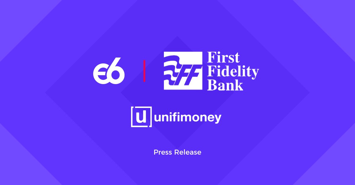 We partnered with <a href="/gobankffb/">First Fidelity Bank</a> to launch its next-gen #BaaS solution. <a href="/Unifimoney/">Unifimoney</a>, a digital wealth management platform, is the first customer to use the solution which is guick to deploy, low-cost &amp; aims to make launching a BaaS solution easier. Read more: bwnews.pr/3YnIZRL