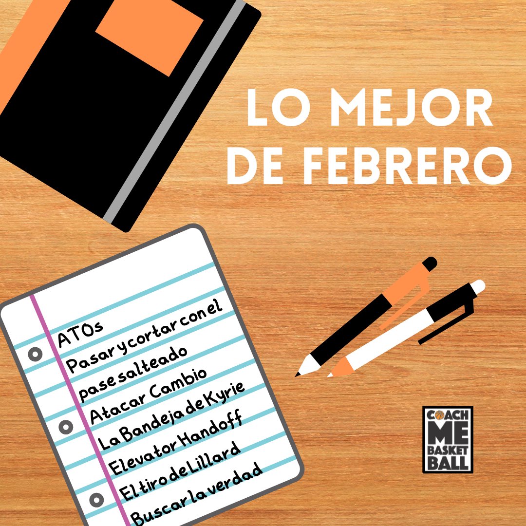 Un nuevo post en la sección de Blog de la página! 

En lo mejor de Febrero vas a ver temas variados, videos que acompañan a cada uno y varios enlaces a recursos de Coach Me. 

Espero que te guste! 

coachmebasketball.wordpress.com/2023/02/25/lo-…