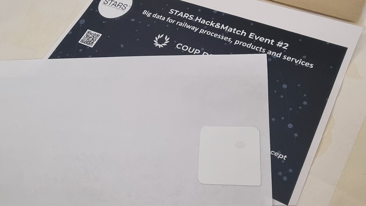 STARS4Rail's tweet image. ....and the Coup de Coeur is....

🏵 RUBBERGREEN 🇧🇪

The Award Diploma we provide them hosts a #QRcode on the cover, and a #NFCtag on the back, enabling #anyone to check data concerning this Award, thanks to our #STARS #Blockchain #Network

 Scan the QRcode on your own!