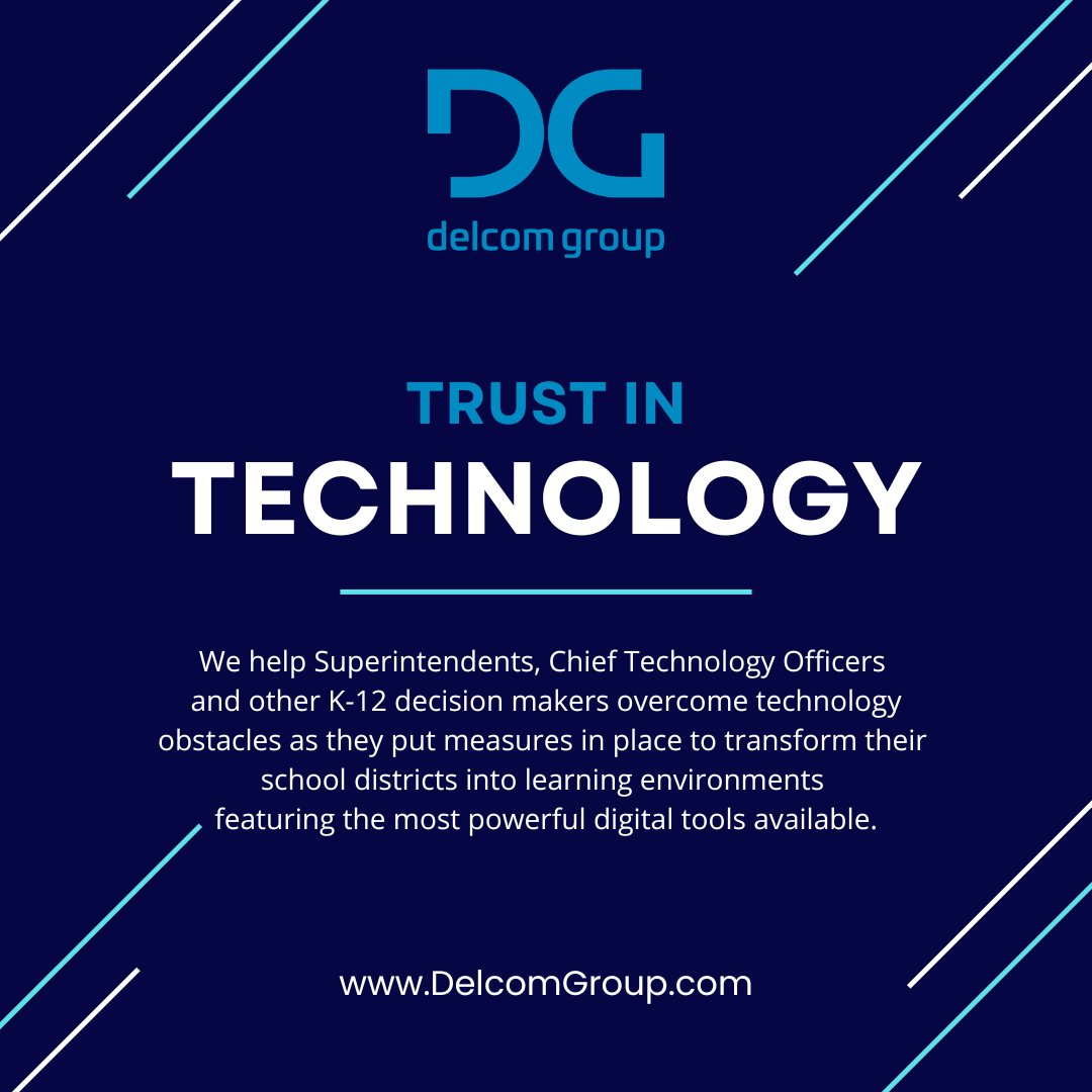 Delcom’s goal is to provide our customers with the highest level of service. Our business is our relationship with you. We will build a solution that’s right for you, implement it, and manage it into the future.