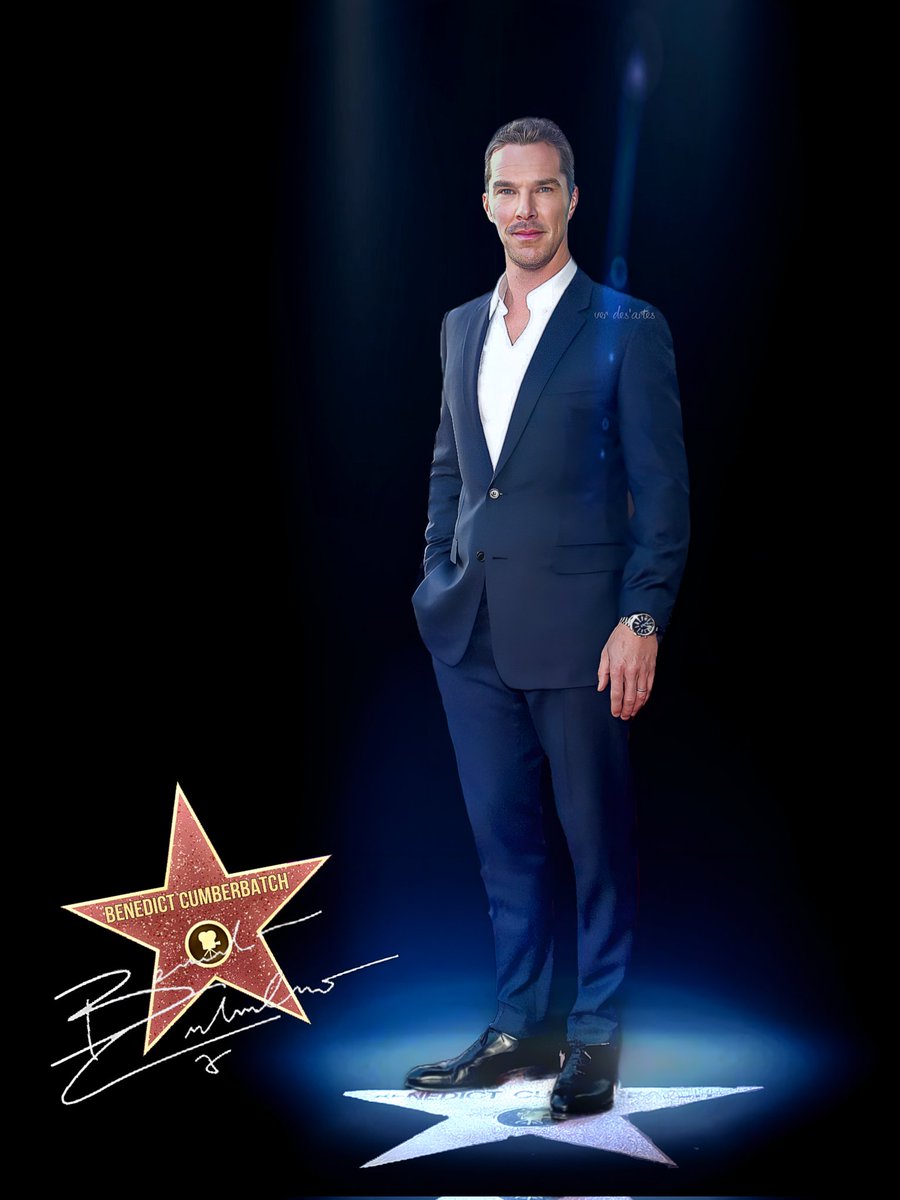 #HappyBenedictCumberbathDay 🥳 #WalkOfFame ⭐️