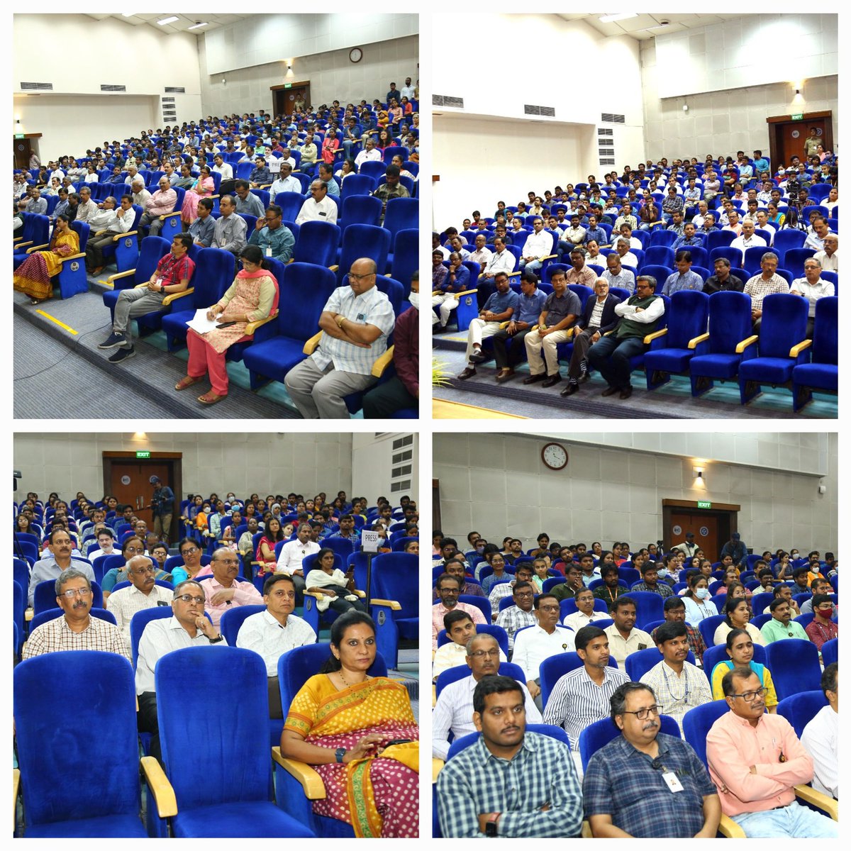 csiriict's tweet photo. #NationalScienceDay and Curtain raiser of #oneweekonelab celebrated. Sri Gurdeep Singh CMD NTPC, Chief Guest joined on line and addressed the gathering. Dr. DS Reddy delivered welcome address. #AmritMahotsav
@PMOIndia @DrJitendraSingh
@CSIR_IND @DrNKalaiselvi @DSReddy_IIIM https://t.co/SeNwF1lqmX