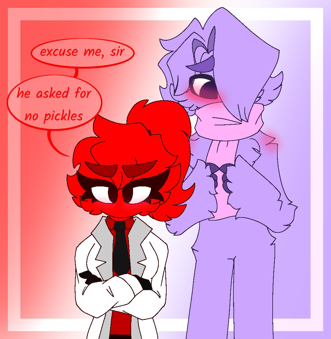 Gender Change Purple!//Red x Purple//Rainbow Friends!!//Purple is a Girl! 