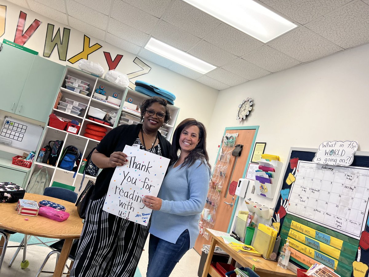 Today was a good day!  We loved our Read-In guest!!❤️❤️ We listened to one of my children’s book favorites, Hair Love.  <a href="/apexescougars/">Apex Elementary</a> <a href="/ApexESPTA/">Apex Elementary PTA</a>