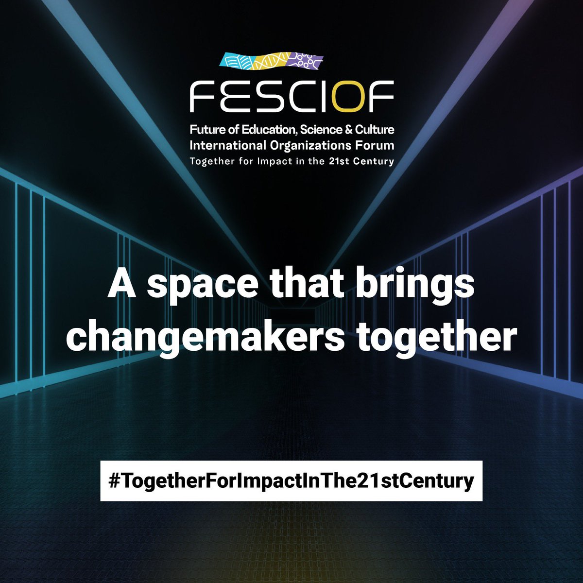FESCIOF's tweet image. Changemakers from around the world are coming #TogetherForImpactInThe21stCentury at #FESCIOF, to explore opportunities and embrace collaboration for a better world for future generations.