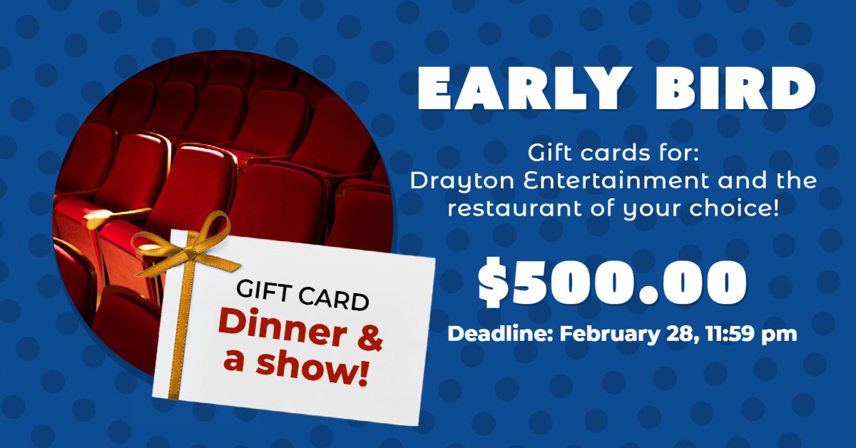 Tonight is your last chance to get in on this incredible Early Bird Prize in the Play For Good 50/50!  All funds raised are going to <a href="/KidsAbility/">KidsAbility</a> for their Resource Centre. Get your ticket at 5050kw.ca  #PeopleOfAction #PlayForGood #Rotary