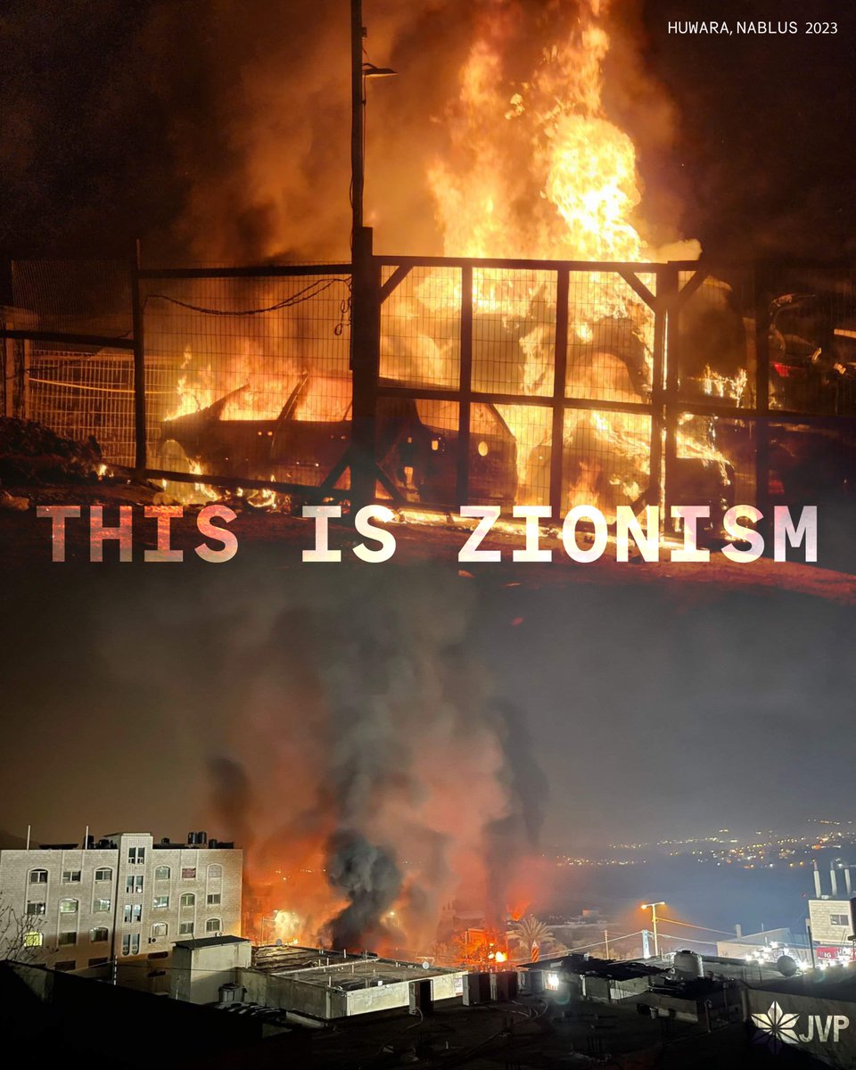 Many are blaming the new Israeli government as the cause of the unimaginable violence Palestinians are facing in Huwara and Nablus. But the origin of these atrocities is not the Israeli government. The root cause is Zionism, which always called for removal of Palestinians 🧵