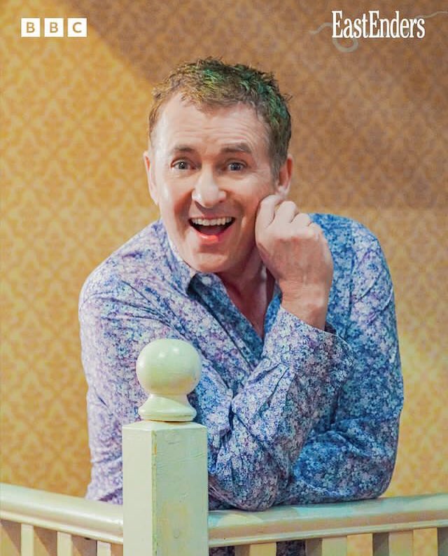EEFansForever's tweet photo. All smiles from Alfie Moon 

@bbceastenders 
@realshanerichie 

#Eastenders https://t.co/fyW338vjBH