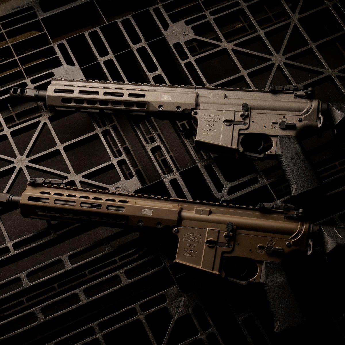 Tungsten or FDE on the Barrett Rec7 SBR? Comment down below! 

#krytac #krytacnation #airsoft #rec7 #barrett