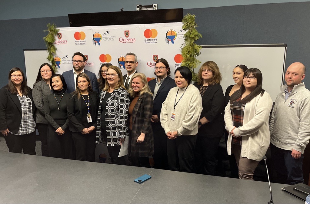 Queen's Health Sciences (@queensuhealth) on Twitter photo "This is an unprecedented approach to health sciences education & it will transform the way that healthcare is delivered to Indigenous peoples in the <a href="/weeneebayko/">Weeneebayko Area Health Authority</a> area." <a href="/janephilpott/">Jane Philpott</a> on a new partnership supported by <a href="/MastercardFdn/">Mastercard Foundation</a>. Learn more: direc.to/iBwi "This is an unprecedented approach to health sciences education & it will transform the way that healthcare is delivered to Indigenous peoples in the <a href="/weeneebayko/">Weeneebayko Area Health Authority</a> area." <a href="/janephilpott/">Jane Philpott</a> on a new partnership supported by <a href="/MastercardFdn/">Mastercard Foundation</a>. Learn more: direc.to/iBwi