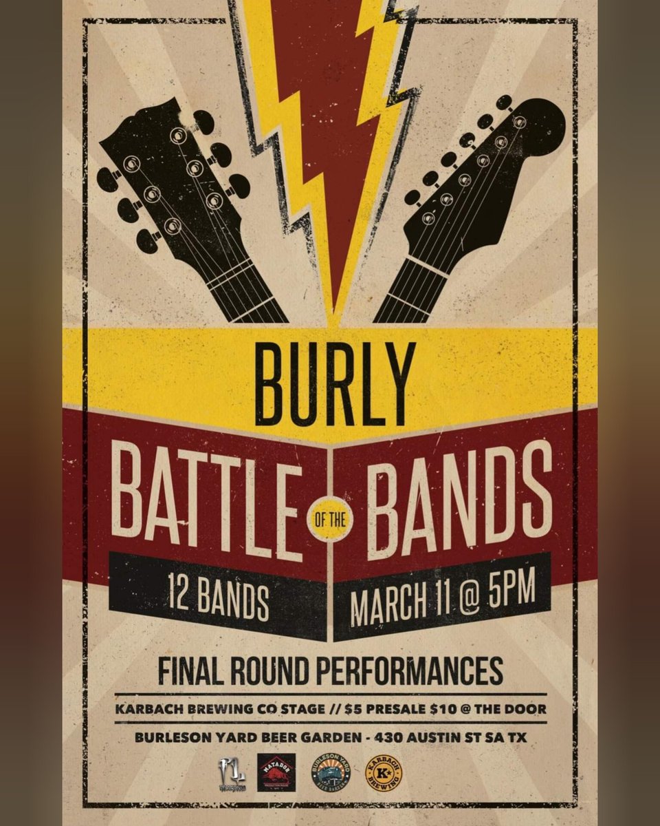 We made it to the final round of #BattleoftheBands! Shoutout to the homies that supported us <a href="/starlightersatx/">The Starlighter</a> for Round 1 🫶🏽 Final round March 11 at <a href="/BYBG_SA/">Burleson Yard Beer Garden</a>! 🖤🥀

#satx #sanantonio #livemusic #music #newmusic #texasmusic #txmusic #alternative #indie #postpunk #spotify #do210