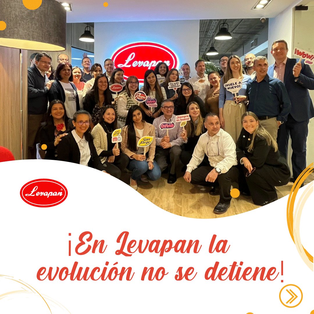 LevapanSA's tweet photo. Nos llena de alegría abrir un nuevo y moderno espacio en Bogotá, la ciudad donde hace 70 años comenzó este sueño que sigue creciendo cada día.
#Levapan #SeguimosCreando #aniversariolevapan #70añoslevapan https://t.co/4c2CfkdmYw