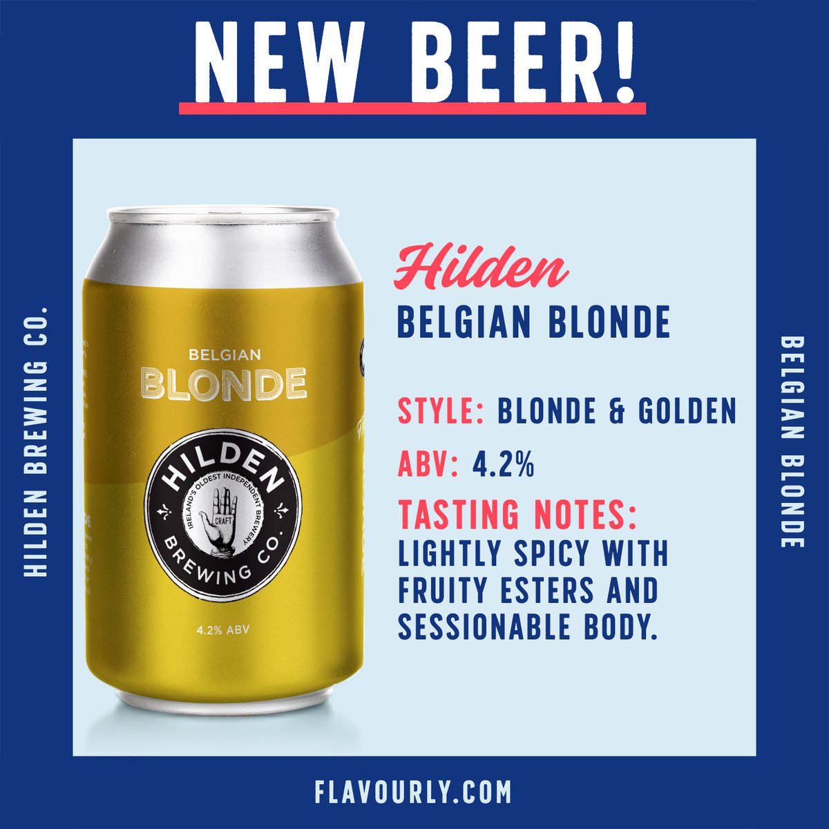 Hilden Brewing Co. has done it again! Take a look at Belgian Blonde 🍻
flavourly.com/products/hilde…
