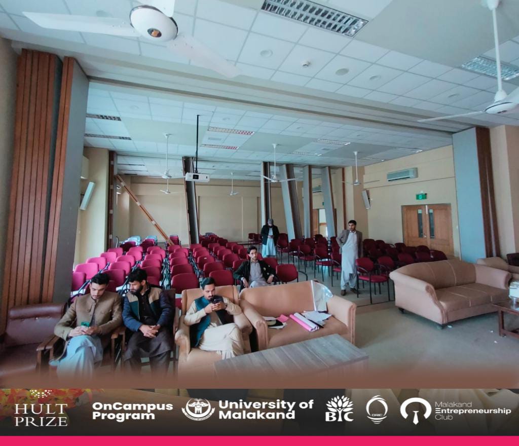 suleman932's tweet image. Preparations done for tomorrow&apos;s final of the hult Prize at University of Malakand
#HultPrize8UoM #OnCampusProgram