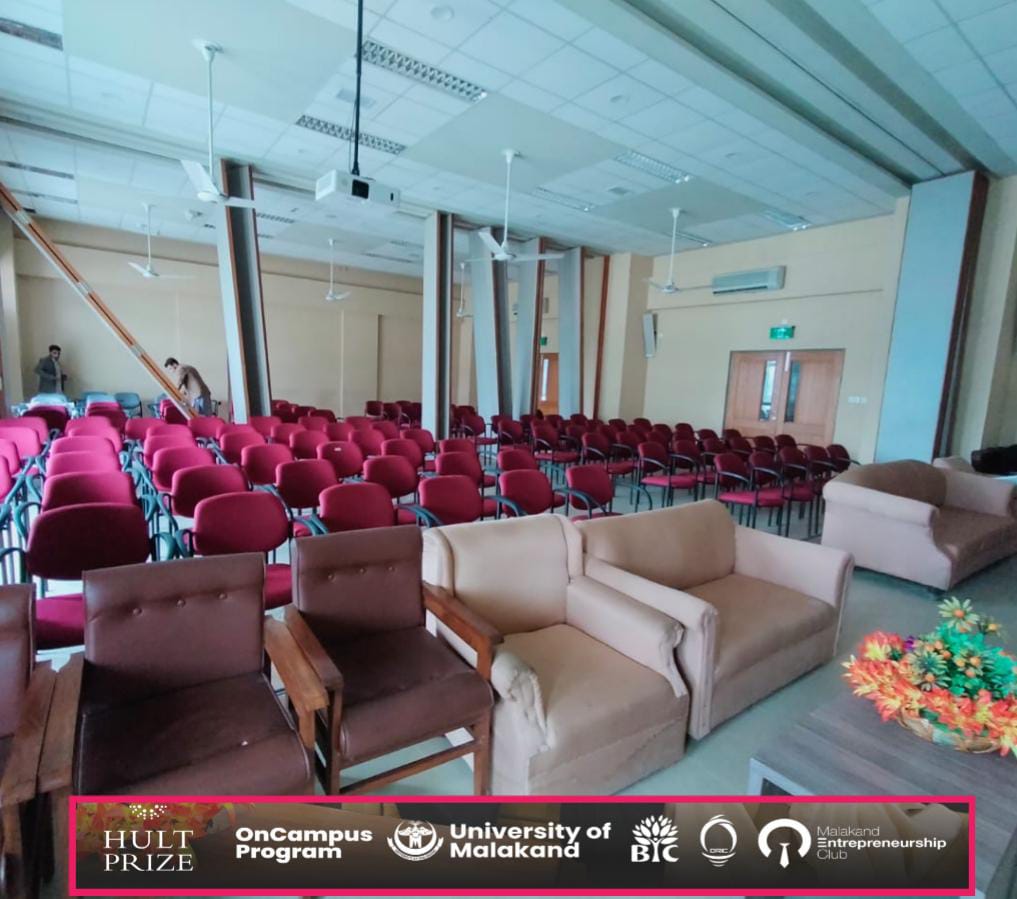 suleman932's tweet image. Preparations done for tomorrow&apos;s final of the hult Prize at University of Malakand
#HultPrize8UoM #OnCampusProgram