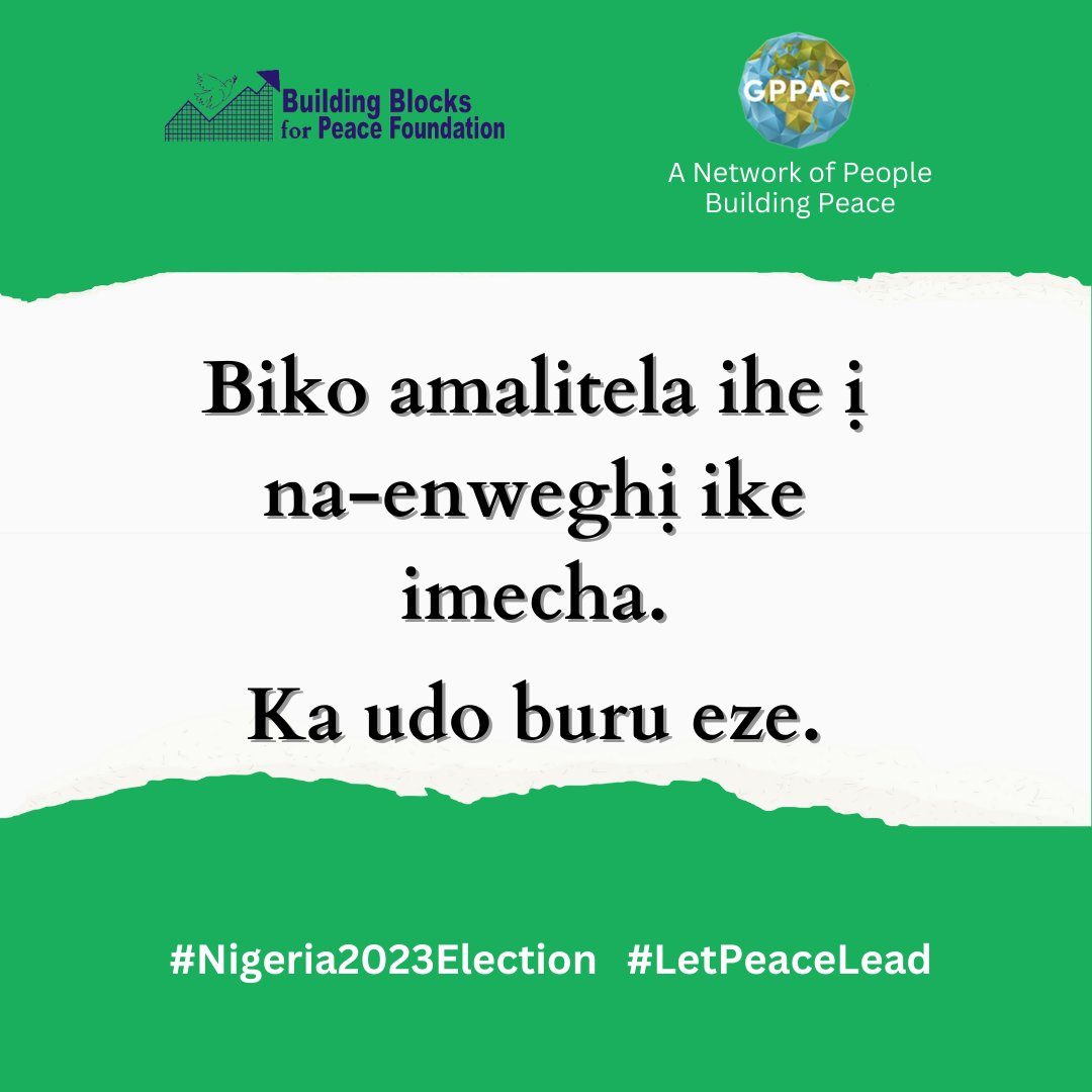bbforpeace's tweet photo. #NigeriaDecides #LetPeaceLeads #2023NigeriaElections #INECELECTIONSRESULTS https://t.co/5NDKt7jeNn
