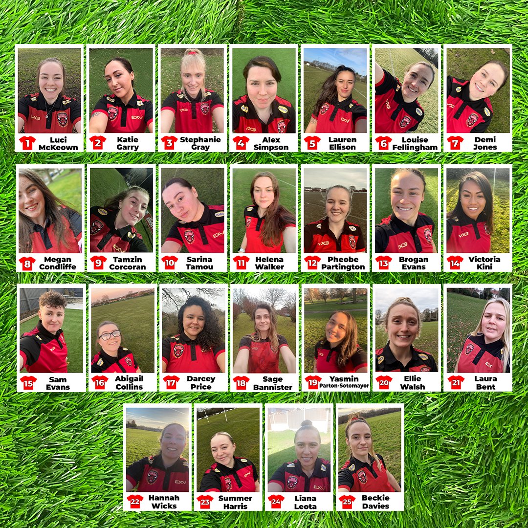 🥁 𝗜𝗡𝗧𝗥𝗢𝗗𝗨𝗖𝗜𝗡𝗚...

Your Salford Red Devils Women's squad for their debut <a href="/SuperLeague/">Betfred Super League</a> campaign! 🤩

💪 #TogetherStronger | 🔴👹
