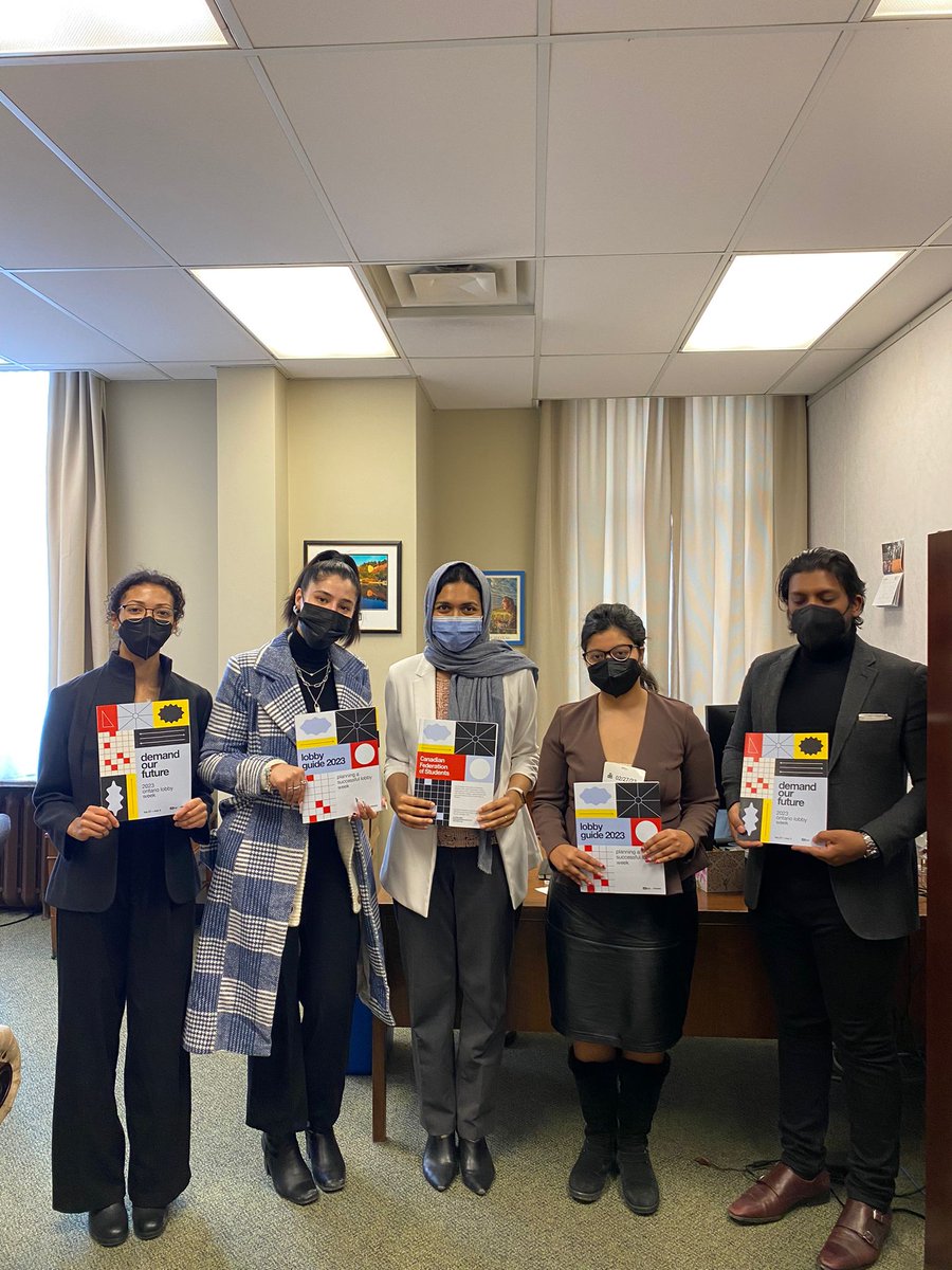 CFSON's tweet photo. We're delighted to have our recommendations supported by MPP @DolyBegum for the #DemandOurFuture Lobby Week 2023. #OLW23 https://t.co/o6zwfQigvH
