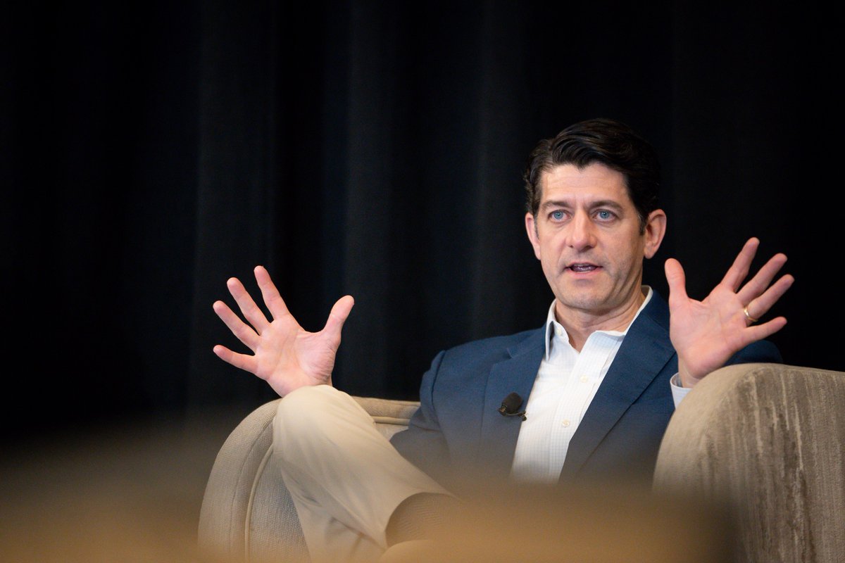 A special thank you to Former Speaker of the U.S. House of Representatives Paul Ryan for joining us at the 2023 Executive Roundtable. #ELC2023