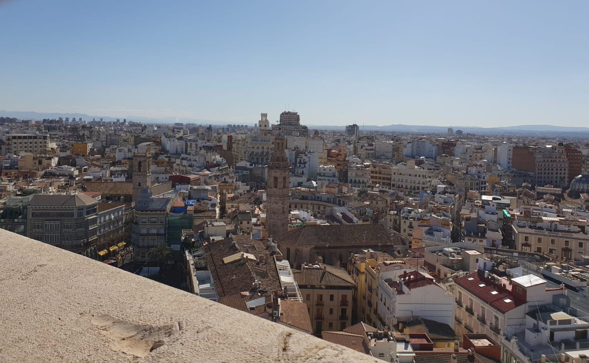 BSNLanguages's tweet photo. We climbed all 207 steps of the Micalet @MCatedralVLC for amazing views over the city to the sea! @BSN_SSL @BSN_SSV #ssvspanish #sslspanish https://t.co/0LeVg2BA1K