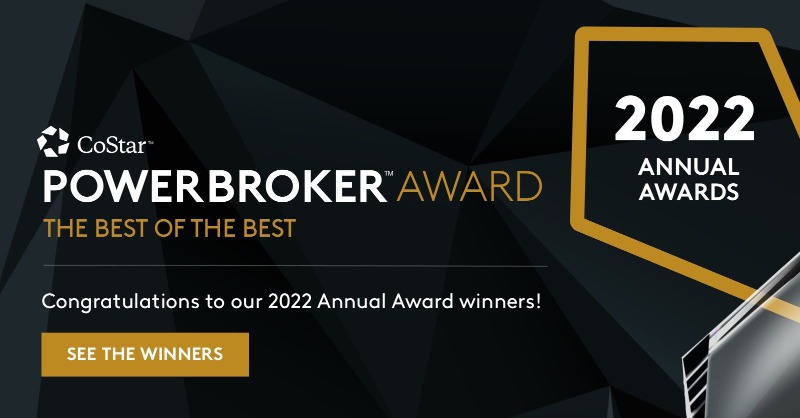 CoStarCanada's tweet photo. Congratulations to the winners of the annual #CoStarPowerBroker Awards. We are excited to recognize the top brokers and firms of the year for their outstanding achievements in the #CommercialRealEstate industry.

Click below to view the full list of winners.