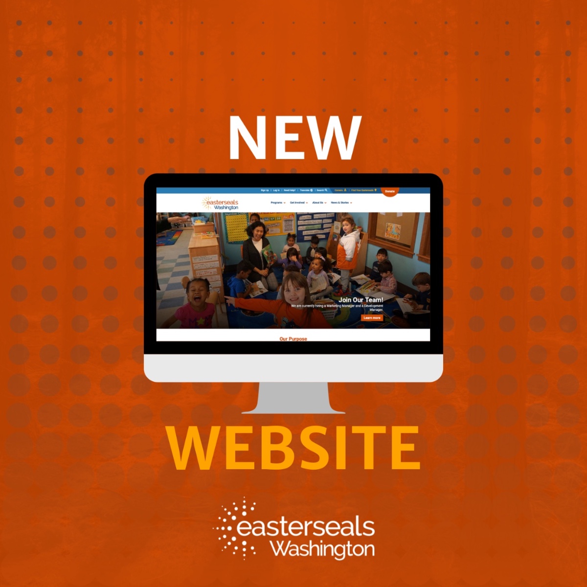 We have a new website! 🙌 Easterseals Washington recently went through a website overhaul to make our website more helpful and accessible. Our website can now translate into other languages! 👏

Check it out and let us know what you think 👉 fal.cn/3wcXh