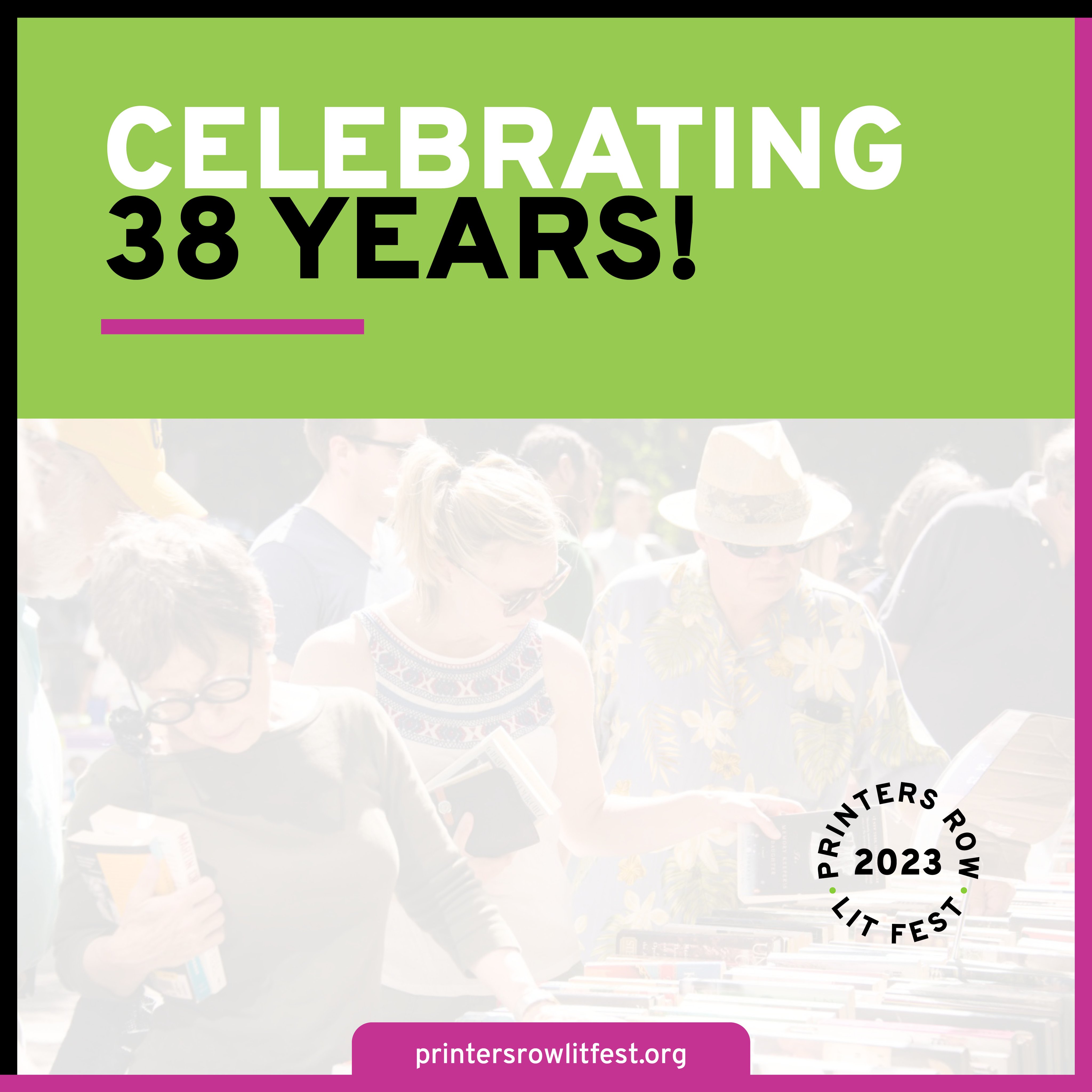 Printers Row Lit Fest (PrintersRowFest) / Twitter