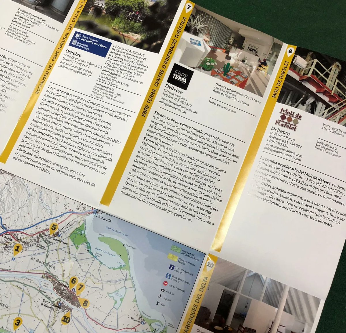 TURISME | EbreTerra forma part de la xarxa d'equipaments patrimonials del delta de l'Ebre que promocionen el Parc Natural i el Museu Terres de l'Ebre amb un passaport amb descomptes. Una campanya que s'emmarca en les accions de la Carta Europea de Turisme Sostenible