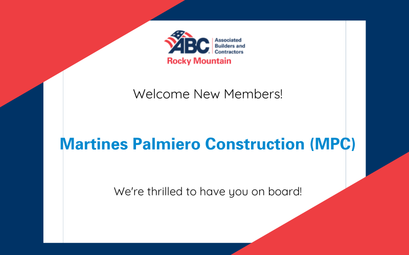 ABCRMC's tweet photo. Welcome Martines Palmiero Construction to the ABC family! #ABCRMC #membership #ABCMeritShopProud #MartinesPalmieroConstruction https://t.co/ZCjlCgNYr5