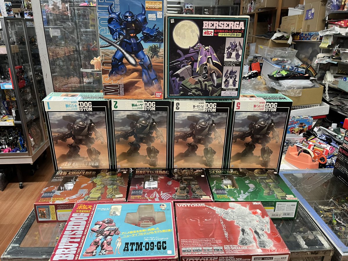 kaikodo_net's tweet photo. 店舗28.1.2日はお休みです
買取情報です
Today's purchased items
#plasticmodel
#votoms
#wave
#takara
#dualmodel
#kaikodo_net
#toymuseum
#プラモデル
#ボトムズ
#タカラ
#ウェーブ
#デュアルモデル
#懐古堂
#桶川
#おもちゃ博物館
#フィギュア買取
#大量買取
#遺品整理 https://t.co/9PIvb0DNIq