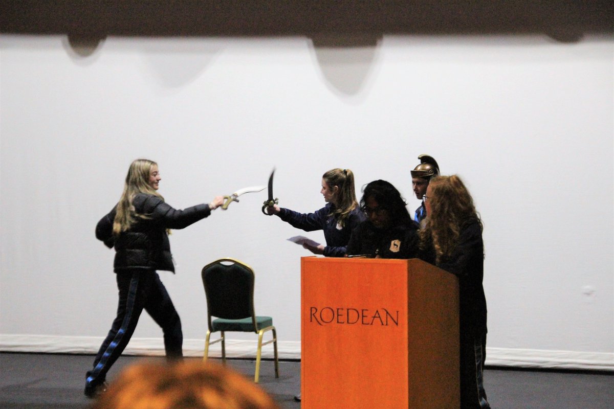 A number of schools have visited Roedean Theatre this afternoon for the 2023 Sussex Classical Reading Competition.

The quality of the reading was fantastic, with students from Yr 7-12 taking part.

Read the results in this Friday's Heads Review!

#RoedeanAcademics
#Classics