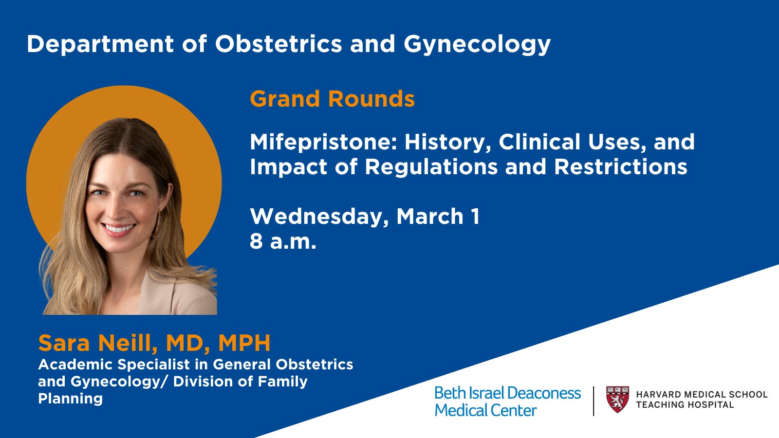 BIDMC Obstetrics and Gynecology on Twitter "We're excited to hear from