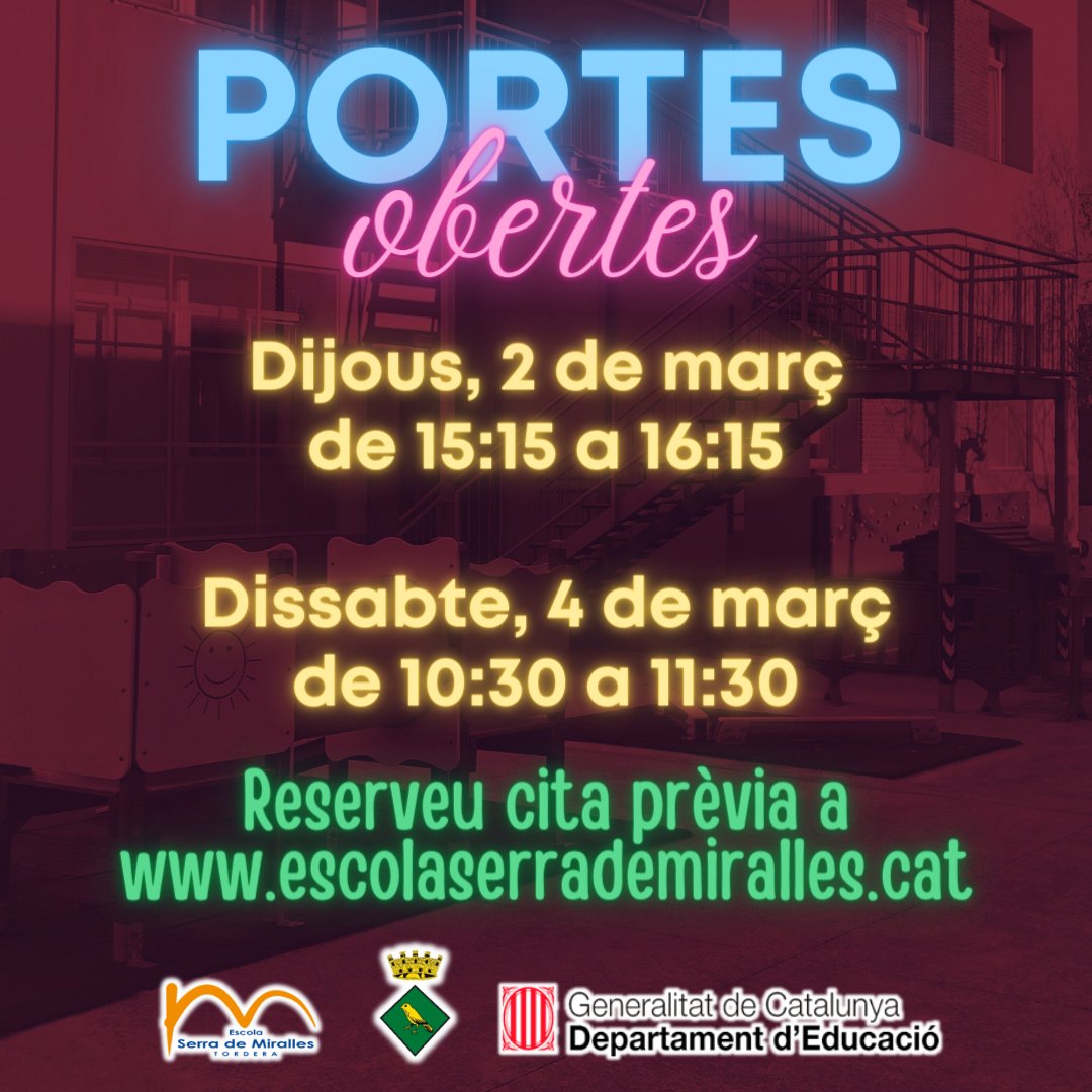 Veniu a visitar-nos aquesta setmana!