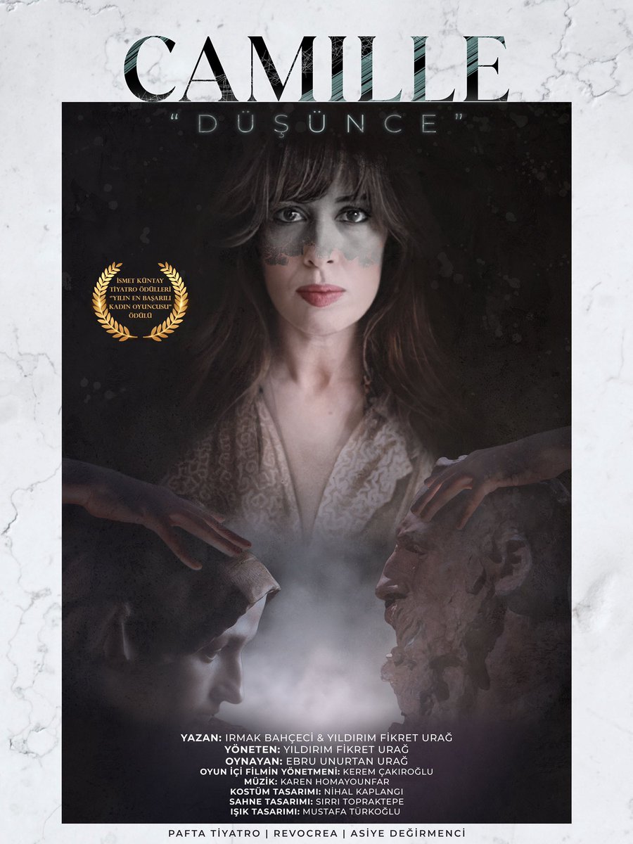 #MartKonuklarımız

🎭 Camille "Düşünce"
🗓️ 8 Mart Çarşamba
⏱️ 20.30

Biletler babasahne.com ve gişede!

#BabaSahne #BabaTakvim #CamilleDüşünce