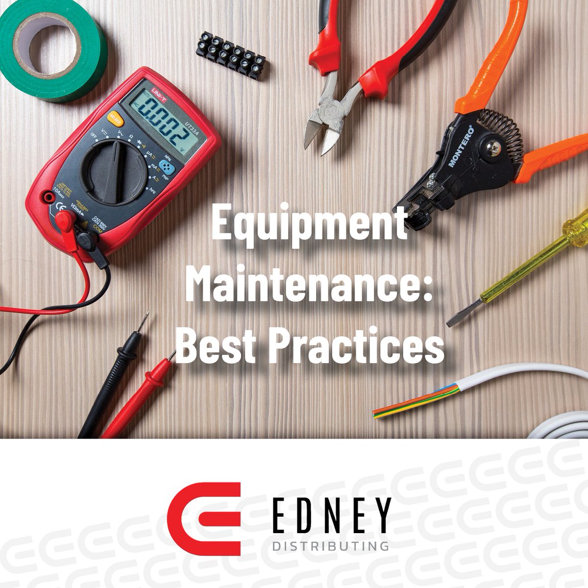 EdneyCo's tweet image. There’s an old saying “if it moves and it shouldn’t, use duct tape. If it doesn’t move and it should, use WD-40.”

While today’s equipment is more sophisticated than ever, here are five maintenance tips that are universal 🧵 
#EdneyCo #KeepItRunning #EquipmentMaintenance