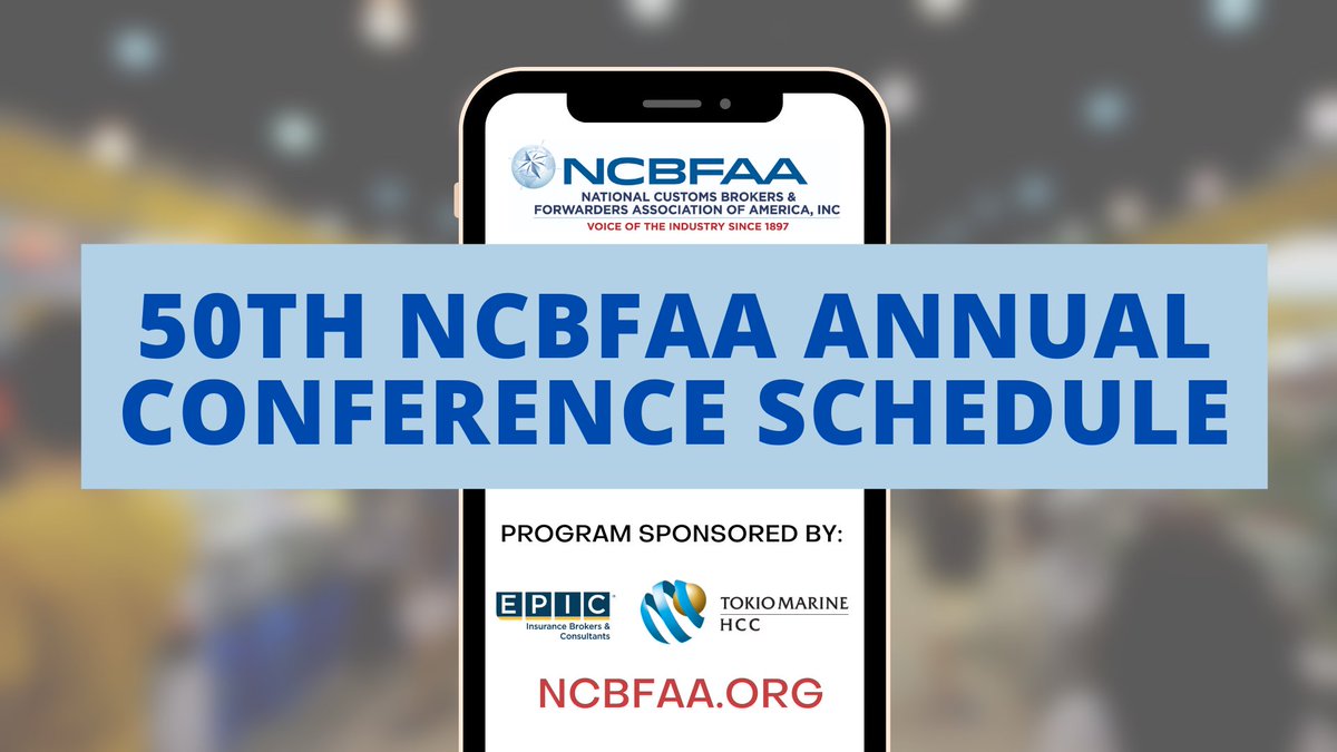 NCBFAA's tweet photo. Join us for the 50th #NCBFAA Annual Conference Golden Jubilee at Sheraton New Orleans from April 23-26! Gain invaluable knowledge from top-notch sessions led by industry experts and government leaders. https://t.co/niTzeFHJ49