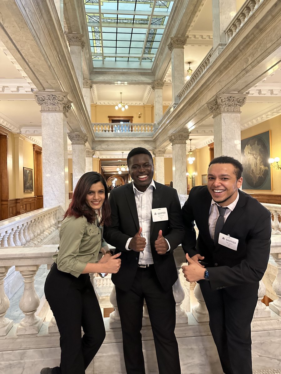 CFSON's tweet photo. Students met MPP @jennkfrench for #OLW23 today to put forward their demands for Ontario students. Thank you MPP for your commitment to discuss Education for All at caucus. #DemandOurFuture https://t.co/jDisNFvGGv