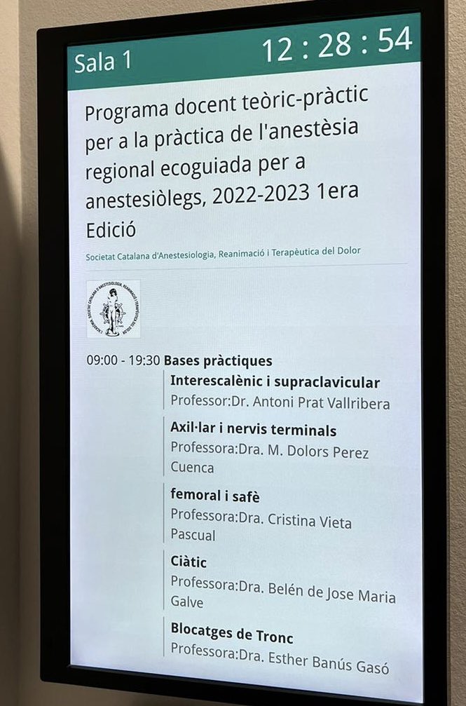 hujxxiii's tweet photo. Seguim amb la formació dels nostres residents. Gràcies SCARTD pel curs d’anestèsia regional ecoguiada. @hujxxiii @SCARTD_ACM https://t.co/nIc1yiQ9q0