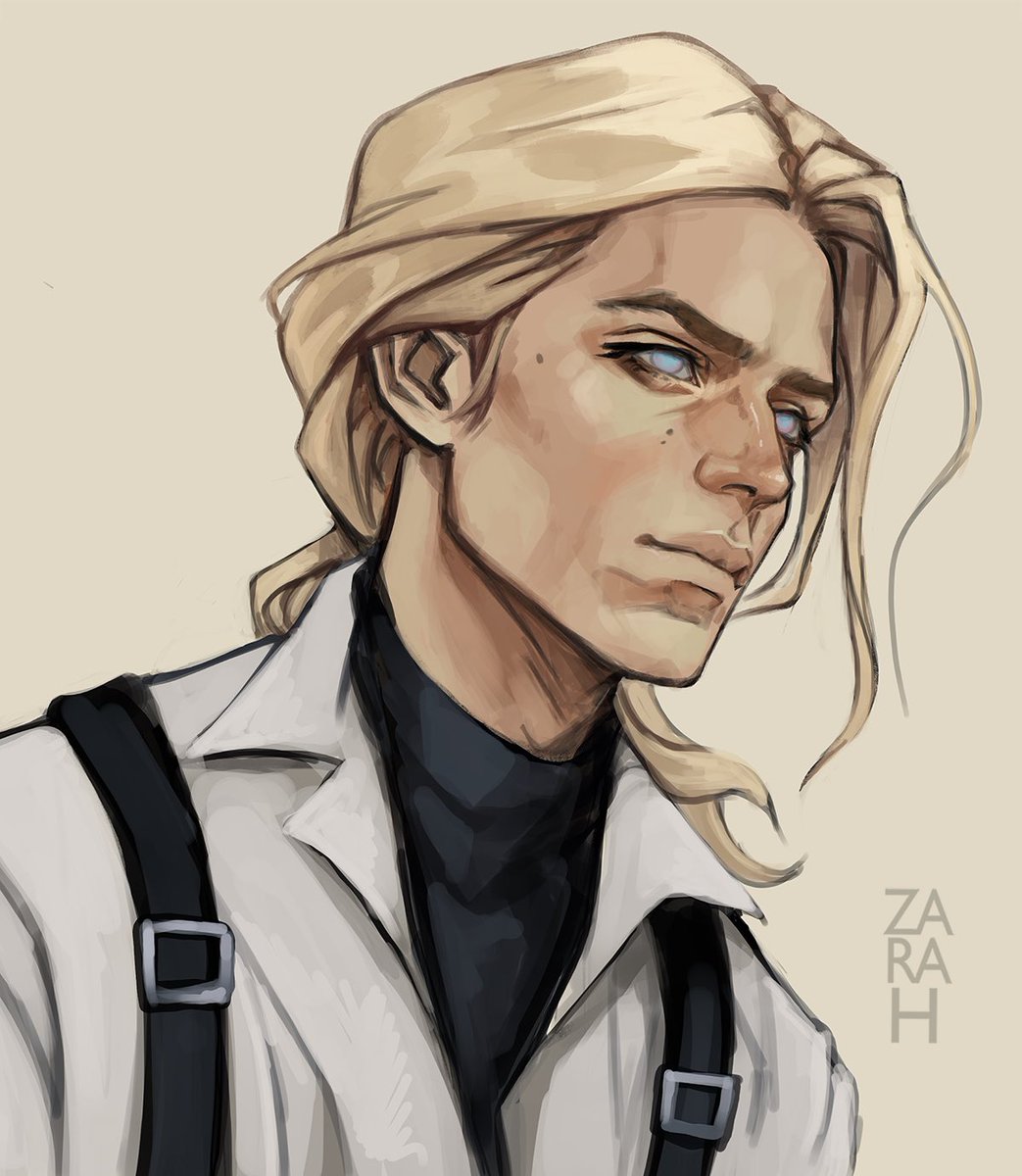 「Erik, a character from our 1940 VTM game」|Zara Hのイラスト