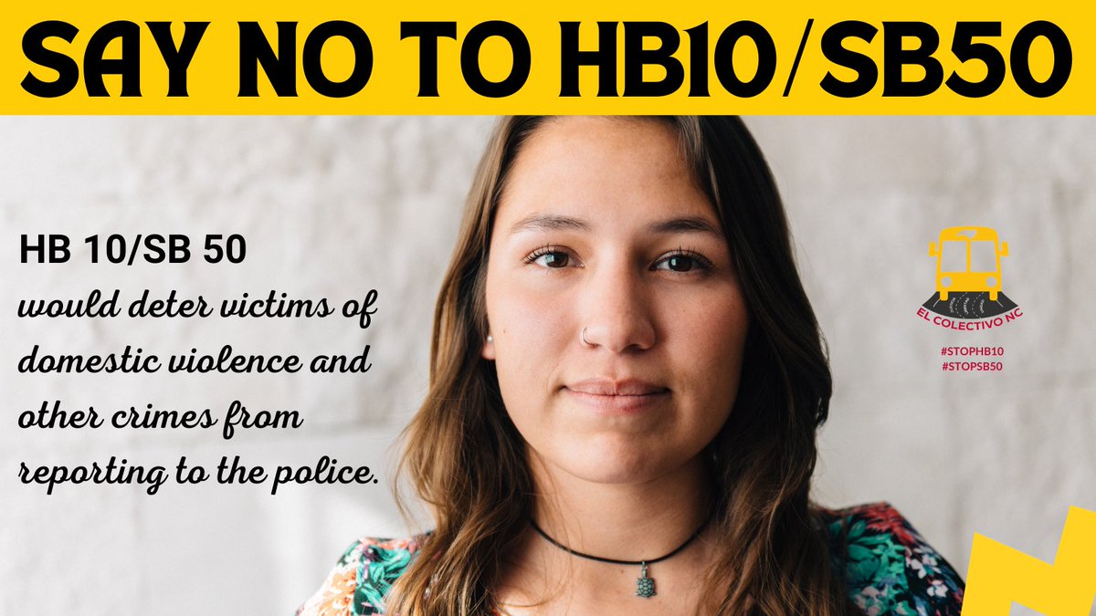 EnlaceLatinoNC's tweet photo. #ImmigrantRightsAreHumanRights! #HB10/ #SB50 would allow ICE to terrorize members of our community. We refuse to let that happen! #StopHB10 and #StopSB50 #ProtectNCFamilies
@LoganForNCHouse, @juliefornc, @PratherForNC, @TerenceEveritt, @LoftonforNC, @DebButlerHD18, @YaLiu4NC https://t.co/Y2KDE4MHcj
