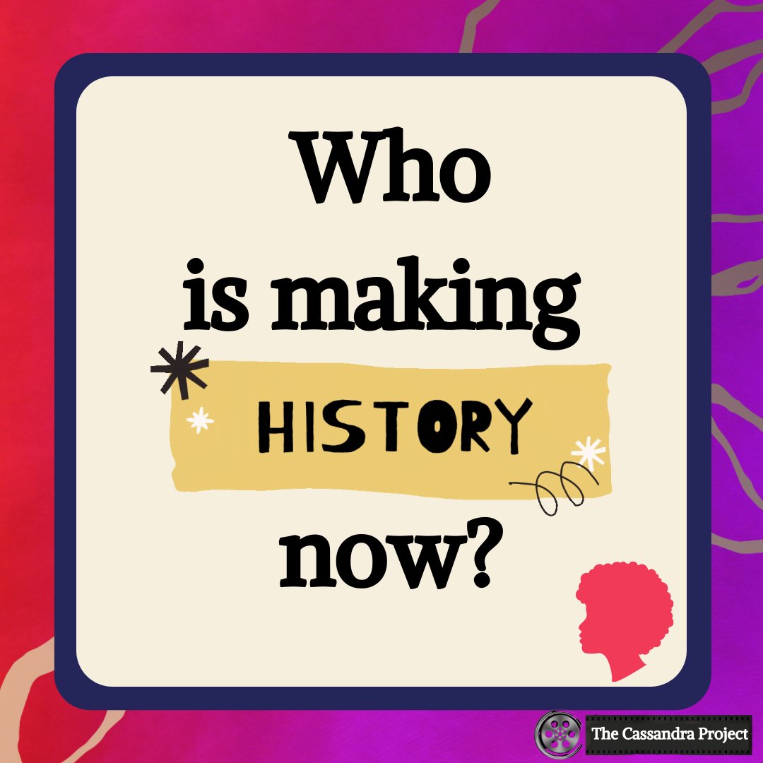 Cassandra_Films's tweet photo. We celebrate Women's History Month all year long, but this month we want to chat those who are making history today. Let us know about the women+ changemakers in your orbit! https://t.co/vX5tdpiUOc