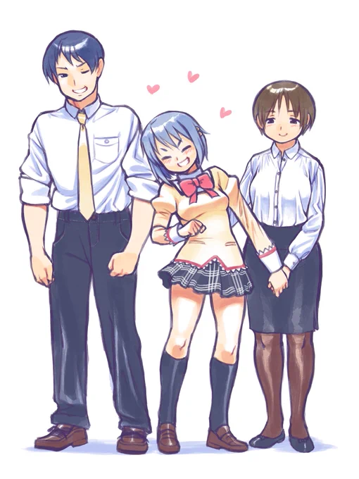 I tried drawing her parents before based on this very brief appearance~ Would be fun to see more of them~ 