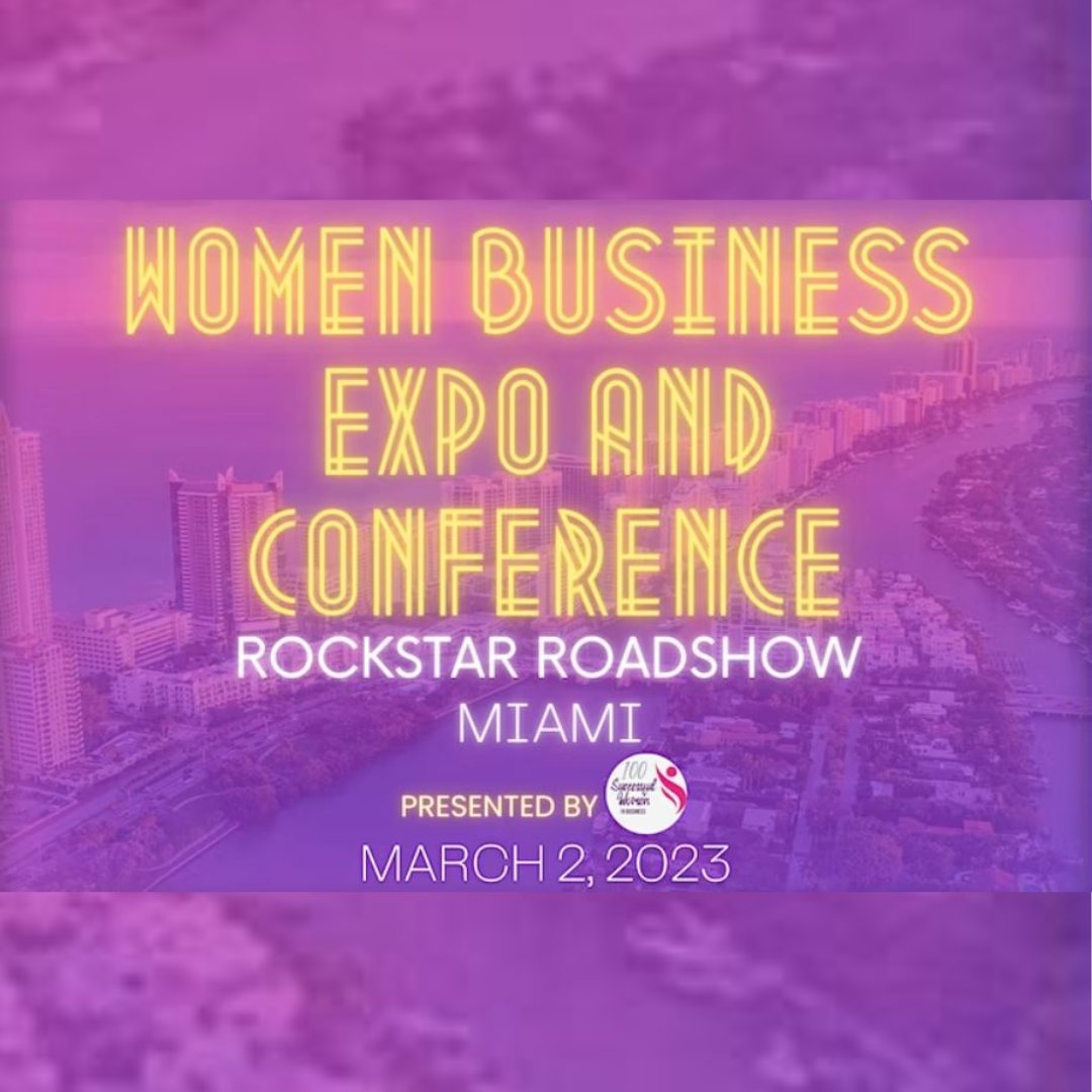 NMx2's tweet photo. Women Business Expo &amp; Conference Miami
Thu, March 2, 10:00 AM – 6:00 PM
Pres https://t.co/BPjuDZm528