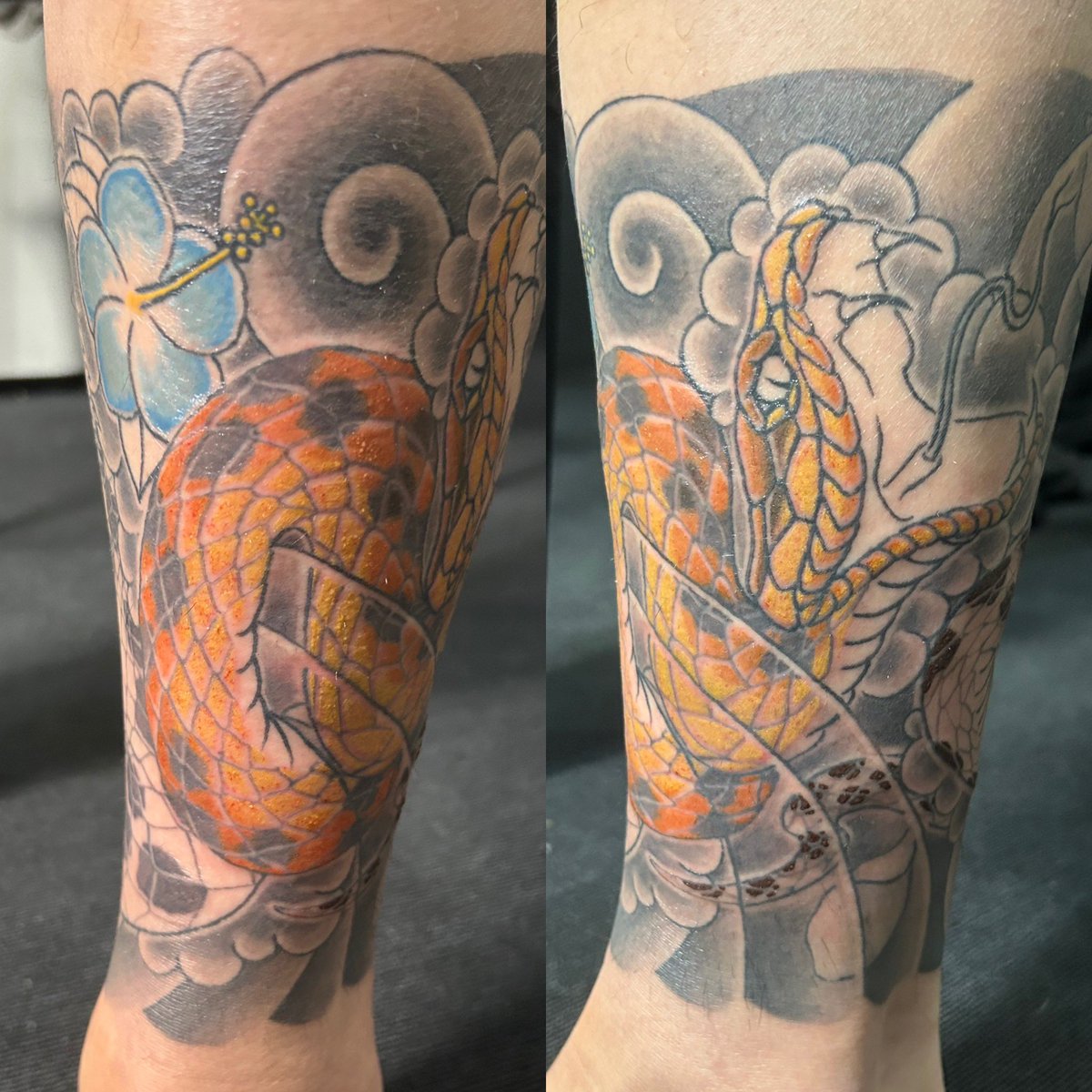 Osaka_needle's tweet photo. 担当：彫 さく

#osaka #tattoo #tattooist #japanesetattoo #tattooing #tattoodesign #大阪 #枚方 #刺青 #刺青屋 #入れ墨 #彫さく #彫政統 #女性彫師  #tattoostudioNEEDLE https://t.co/5sarSDJ3oR