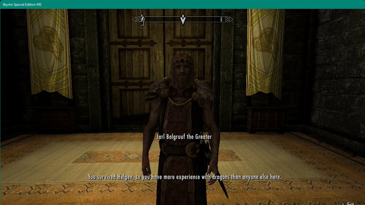 FLAGDragonborn's tweet photo. #PCGaming #TheElderScrollsVSkyrimSpecialEditionPC Jarl Balgruff https://t.co/UmALYXHNyg