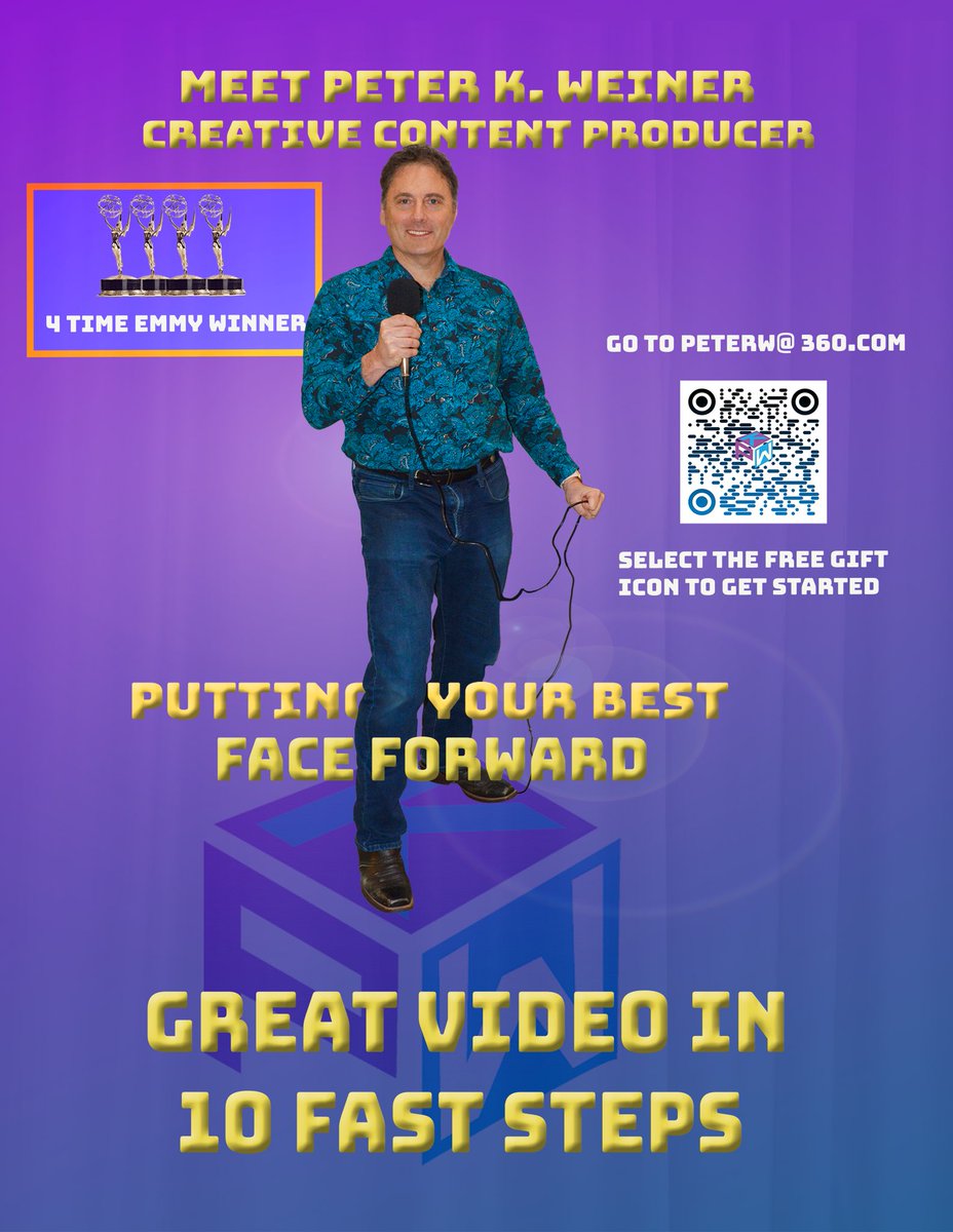 pkwcoach's tweet image. Come join me this Friday live in LA or virtually at the Best You Expo. Feel free to use the QR code to get a jump start on making your own great videos. See you there!!  
#TBY  #TheBestYouEXPO #pkwmediasoultions #video #contentcreator